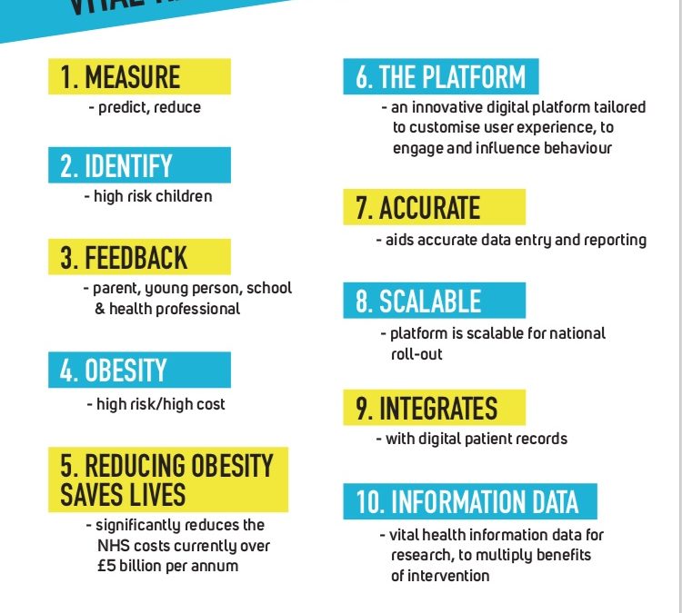 Digital Platform win to help combat Child Obesity