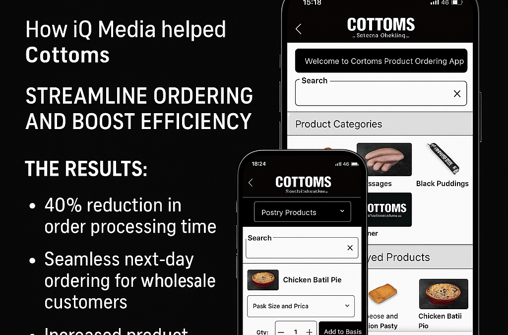 Driving Growth and Efficiency for Cottoms through a Digital-First Marketing Strategy and Custom Ordering App